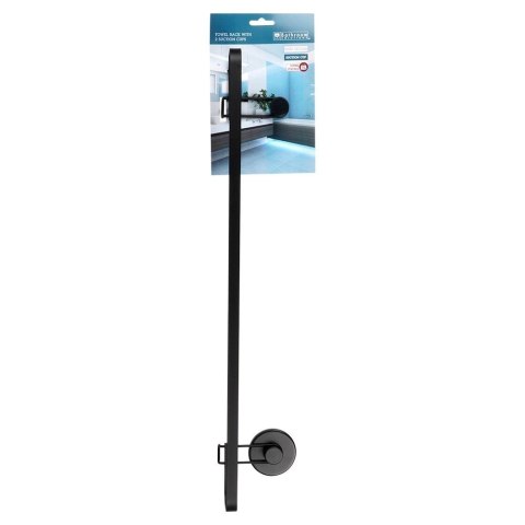 Wieszak na Ręczniki Metalowy 60 cm BATHROOM SOLUTIONS na Przyssawki