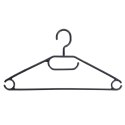 Wieszaki na Ubrania Czarne 10 szt. STORAGE SOLUTIONS Obrotowe Praktyczne