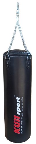 Worek Treningowy Bokserski Wieszany do Boksowania KUBISPORT 90 cm x 30 cm