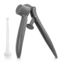 Wyciskacz do Czosnku Aluminiowy ORION 15,5 cm z Czyścikiem 2 el.