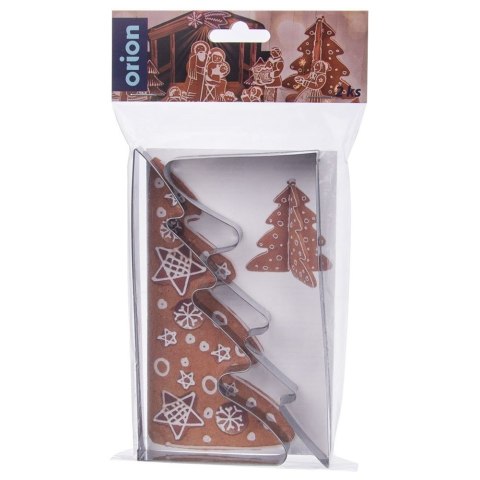 Wykrawacz do Ciastek Choinka 15,5 cm 2 szt. Stal Nierdzewna Solidny ORION