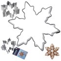 Wykrawacz do Ciastek Płatek Śniegu 5,5 x 5,5 cm Stal do Zmywarki ORION