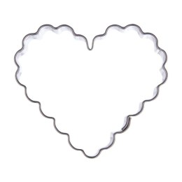 Wykrawacz do Ciastek Serce 5 x 4,5 cm Stal Nierdzewna do Zmywarki ORION