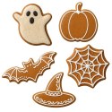 Wykrawacze do Ciastek Zestaw 6 szt. Stal ORION Halloween Dynia Zmywarka