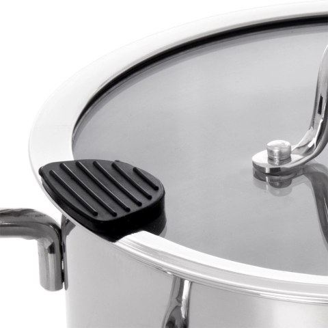 Wysoki Garnek Stalowy 2,3 L Venice 16 cm Indukcja Stal 304 ORION