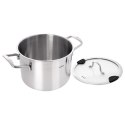 Wysoki Garnek Stalowy 2,3 L Venice 16 cm Indukcja Stal 304 ORION