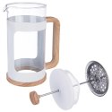 Zaparzacz Tłokowy 1 L ORION WHITELINE French Press Szkło Borokrzemowe