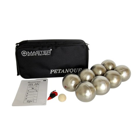 Zestaw Bule Boule Petanque Gra Ogrodowa Rodzinna MASTER 4 Graczy