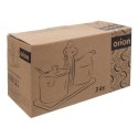 Zestaw Cukierniczka Mlecznik w Stojaku Porcelanowe Białe ORION 2 x 280 ml