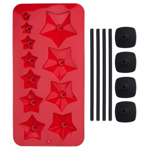 Zestaw do Czekoladek Forma Silikon Choinka 11 Gwiazdek ORION