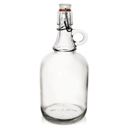 Butelka Szklana ORION z Klipsem 500 ml Retro Karafka na Wino Nalewki Napoje
