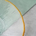 Patera Talerz Obiadowy Płytki Szkło Złoty VILDE 30 cm Kryształ