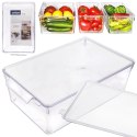 Pojemnik do Lodówki z Pokrywką 32,5 x 20 x 10,5 cm ORION Przezroczysty
