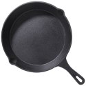 Żeliwna Patelnia 25 cm Odporna Okrągła Indukcja ORION