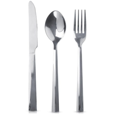 Zestaw Sztućców 3 el. EXCELLENT HOUSEWARE Stal Nierdzewna Błyszczące