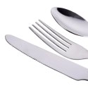 Zestaw Sztućców 3 el. EXCELLENT HOUSEWARE Stal Nierdzewna Błyszczące
