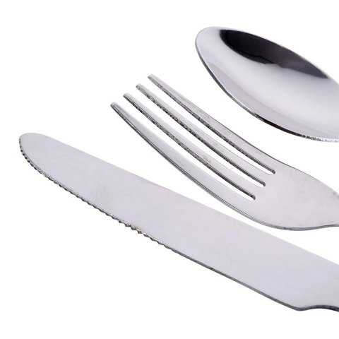 Zestaw Sztućców 3 el. EXCELLENT HOUSEWARE Stal Nierdzewna Błyszczące