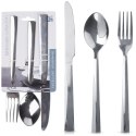 Zestaw Sztućców 3 el. EXCELLENT HOUSEWARE Stal Nierdzewna Błyszczące