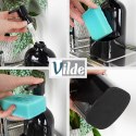 Dozownik do Naczyń VILDE 500 ml Czarny z Miejscem na Gąbkę, Antypoślizg