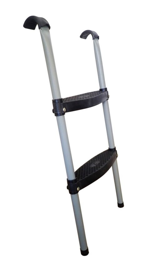 Drabinka Schodki do Trampoliny Metalowa 2 Stopnie KUBISPORT 183-244 cm