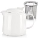 Dzbanek Porcelanowy 650ml Zaparzacz Sitko Stalowe MONA ORION