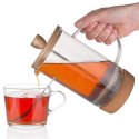 Dzbanek Zaparzacz Tłokowy do Kawy i Herbaty Pojemny Szklany ORION 750 ml
