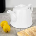 Dzbanek do Kawy Herbaty Porcelanowy Biały Klasyczny Solidny Trwały ORION 2l