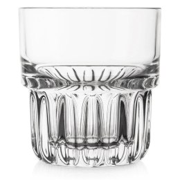 Szklanka do Napojów Wody Sztaplowana Żłobione Dno 200 ml ORION