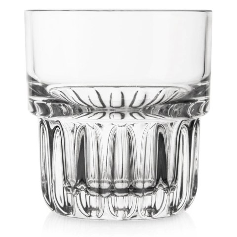 Szklanka do Napojów Wody Sztaplowana Żłobione Dno 200 ml ORION