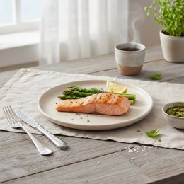 Talerz Obiadowy Płytki Ceramiczny Kremowy ORION SKANDI 26,5 cm