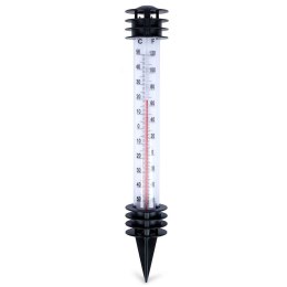 Termometr Zewnętrzny Ogrodowy Wbijany PROGARDEN 23 cm Biały do Ziemi