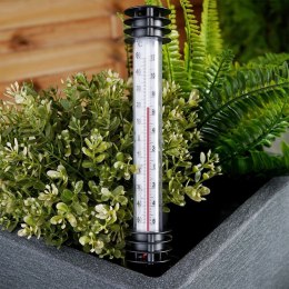 Termometr Zewnętrzny Ogrodowy Wbijany PROGARDEN 23 cm Biały do Ziemi
