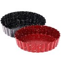 Foremki do Tartaletek 2 szt. Stal Non-Stick Wyjmowane Dno 12 cm