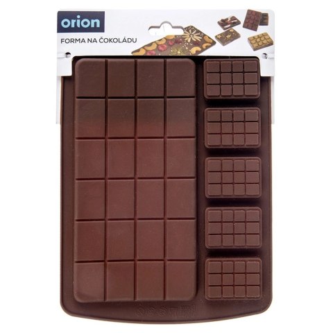 Forma Silikonowa do Czekolady 1 Duża i 5 Mini Tabliczek ORION