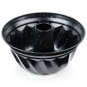 Forma do Babki VILDE Granitowa 24,5 cm Stal Węglowa z Kominem