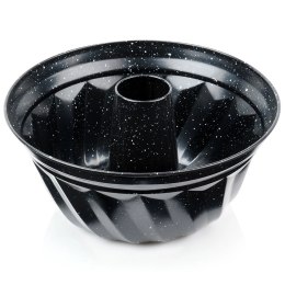 Forma do Babki VILDE Granitowa 24,5 cm Stal Węglowa z Kominem