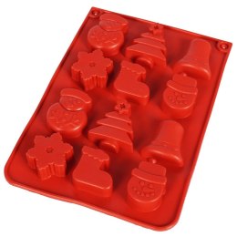 Forma do Pralin LA CUCINA Silikonowa Świąteczna na 12 szt. do Zmywarki