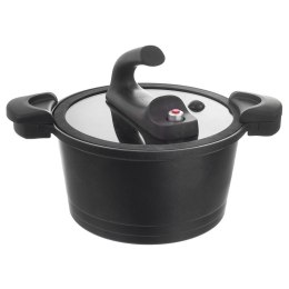 Garnek Ciśnieniowy Szybkowar Granitowy Indukcja Gaz ORION 26 cm 5,5 L