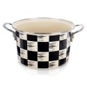 Garnek Emaliowany 4 L ORION SZACHOWNICA 22 cm Indukcja Zmywarka