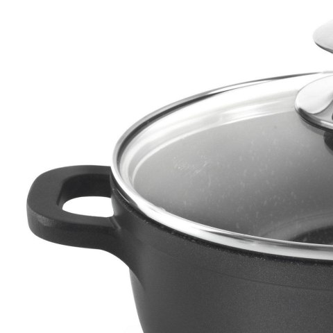 Garnek Granitowy ORION GRANDE 16 cm 1,4 L Indukcja Piekarnik