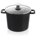 Garnek Granitowy ORION GRANDE Wysoki 21 cm 4,2 L Indukcja Piekarnik