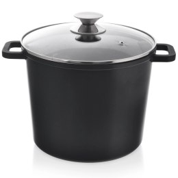 Garnek Granitowy ORION GRANDE Wysoki 25 cm 7,6 L Indukcja Piekarnik