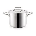 Garnek Stalowy 1,5 L ORION ANETT 14 cm z Pokrywką Indukcja Zmywarka