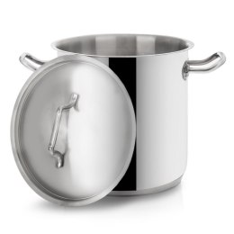 Garnek Stalowy 11 L ORION PRO Duży 24 cm Indukcja Zmywarka