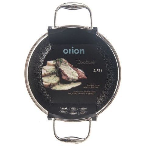 Garnek Stalowy 2,75 L ORION COOKCELL HYBRYD 20 cm Indukcja Zmywarka
