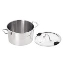 Garnek Stalowy 4,3 L Venice do Pieczenia i Gotowania Indukcja 22 cm