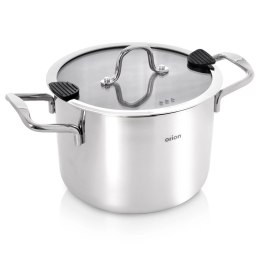 Garnek Stalowy 4,6 L Venice System Odcedzania Indukcja 20 cm ORION