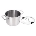 Garnek Stalowy 4,6 L Venice System Odcedzania Indukcja 20 cm ORION