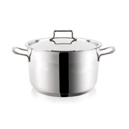 Garnek Stalowy 700 ml ORION ANETT 14 cm z Pokrywką Indukcja Zmywarka