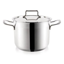 Garnek Stalowy 8,1 L ORION ANETT Duży 24 cm Indukcja Zmywarka